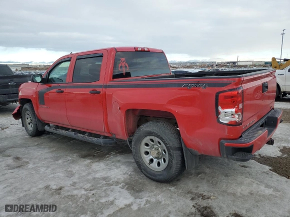 2018 Chevrolet Silverado 1500 Custom with VIN 3GCUKPEC8JG159160, listed as a Copart auction lot 47082895 with 0 mi miles and Salvage Title. Bid and sale history available at carsss.com. Image 2.