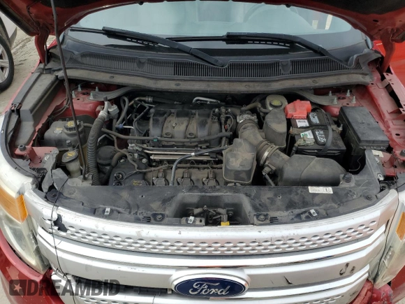 2012 Ford Explorer XLT z VIN 1FMHK7D81CGA53447, wystawiony jako Copart lot #59699305 z przebiegiem 143 155 mil mil oraz Czysty tytuł • Clean title. Historia ofert i sprzedaży dostępna na DreamBid. Obrazek 12.