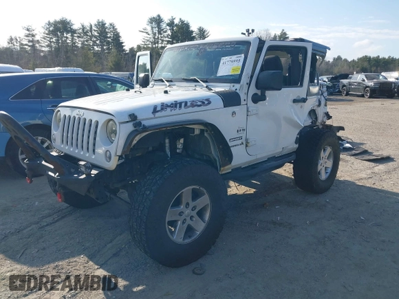 2016 Jeep Wrangler Sport with VIN 1C4AJWAG0GL241131, listed as a IAAI auction lot 41779595 with 111,338 mi miles and . Bid and sale history available at carsss.com. Image 2.