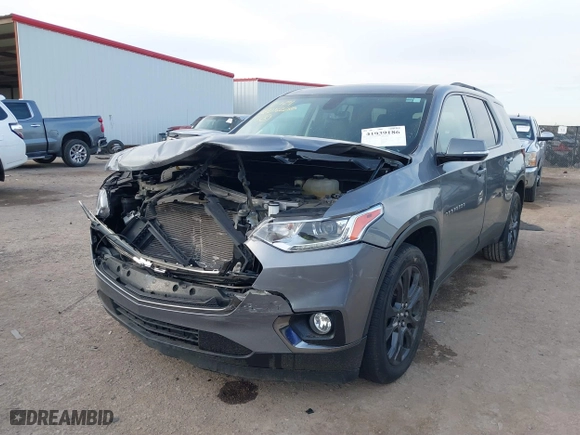 2019 Chevrolet Traverse RS with VIN 1GNERJKX9KJ254323, listed as a IAAI auction lot 41039186 with 56,248 mi miles. Bid and sale history available at carsss.com. Image 17.