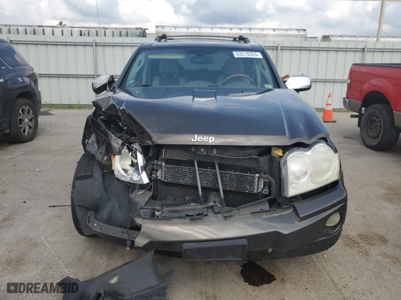 2006 Jeep Grand Cherokee Overland with VIN 1J8HR68246C197515, listed as a Copart auction lot 63510324 with 191,233 mi miles and Salvage Title. Bid and sale history available at carsss.com. Image 5.