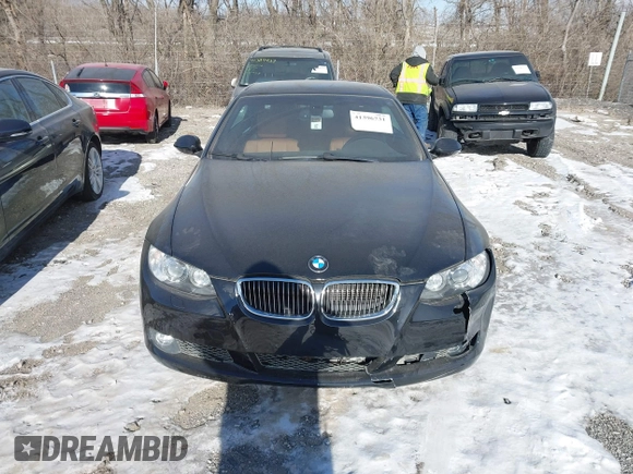 2007 BMW 3 Series 335i with VIN WBAWL73557PX49456, listed as a IAAI auction lot 41396731 with 99,159 mi miles. Bid and sale history available at carsss.com. Image 12.