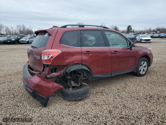2016 Subaru Forester 2.5i Limited with VIN JF2SJAHC0GH490057, listed as a Copart auction lot 50589765 with 163,338 mi miles and Salvage Title. Bid and sale history available at carsss.com. Image 3.