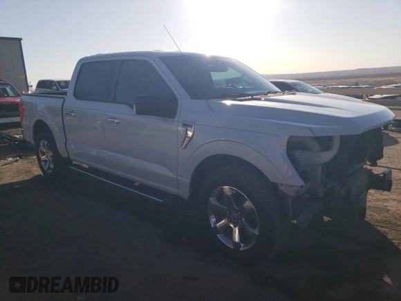2021 Ford F-150 XL with VIN 1FTEW1CP5MKD55565, listed as a Copart auction lot 46703085 with 109,734 mi miles and Salvage Title. Bid and sale history available at carsss.com. Image 4.