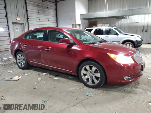 2010 Buick LaCrosse CXL with VIN 1G4GD5EG1AF258477, listed as a Copart auction lot 52189625 with 75,740 mi miles and Clean title. Bid and sale history available at DreamBid. Image 4.