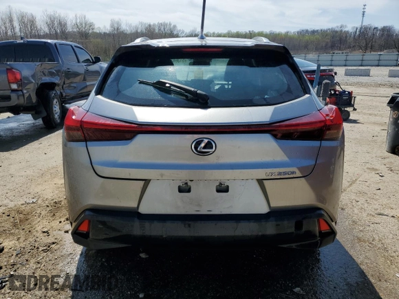 2020 Lexus UX 250h with VIN JTHX9JBH5L2035962, listed as a Copart auction lot 51360385 with 84,694 mi miles and Salvage title. Bid and sale history available at DreamBid. Image 6.