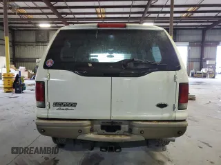 2003 Ford Excursion Eddie Bauer with VIN 1FMSU45P23EC07826, listed as a Copart auction lot 83909884 with 261,656 mi miles and Clean title. Bid and sale history available at DreamBid. Image 6.