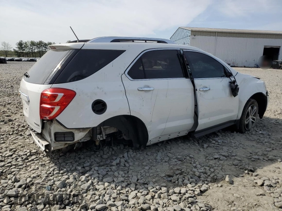 2017 Chevrolet Equinox Premier with VIN 2GNALDEK2H1603083, listed as a Copart auction lot 54389045 with 103,215 mi miles and Salvage Title. Bid and sale history available at DreamBid. Image 3.