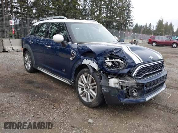 2019 MINI Countryman Cooper S z VIN WMZYT5C54K3G92704, wystawiony jako IAAI lot #41821521 z przebiegiem 95 087 mil mil oraz . Historia ofert i sprzedaży dostępna na DreamBid. Obrazek 1.