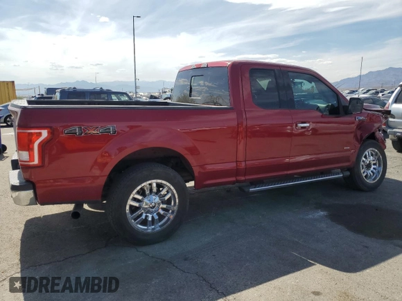 2016 Ford F-150 XLT with VIN 1FTFX1EG5GKF71001, listed as a Copart auction lot 54258205 with 67,735 mi miles and Salvage title. Bid and sale history available at DreamBid. Image 3.