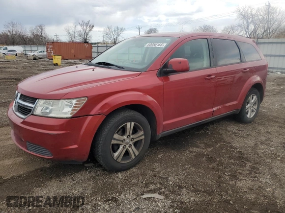 2009 Dodge Journey SXT with VIN 3D4GG57VX9T593426, listed as a Copart auction lot 50956165 with 182,882 mi miles and Salvage Title. Bid and sale history available at carsss.com. Image 1.