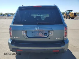 2006 Honda Pilot EX-L with VIN 2HKYF18766H561162, listed as a Copart auction lot 79991654 with 126,277 mi miles and Non Repairable. Bid and sale history available at DreamBid. Image 6.