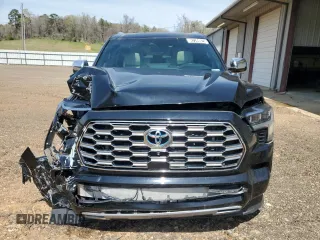 2023 Toyota Sequoia SR5 with VIN 7SVAAABA2PX008072, listed as a Copart auction lot 47744975 with 61,767 mi miles and Clean Title. Bid and sale history available at carsss.com. Image 5.