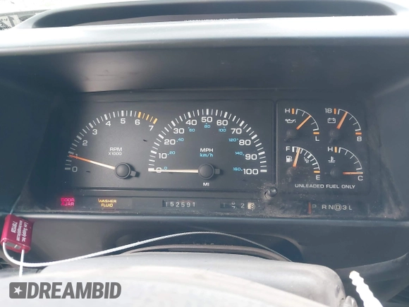 1992 Dodge Caravan Grand SE z VIN 1B4GH44R5NX258694, wystawiony jako IAAI lot #42197603 z przebiegiem 152 591 mil mil oraz . Historia ofert i sprzedaży dostępna na DreamBid. Obrazek 7.