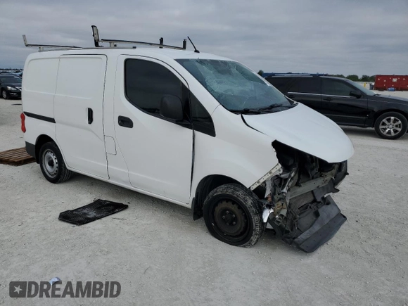2017 Nissan NV200 S with VIN 3N6CM0KNXHK722409, listed as a Copart auction lot 41494795 with 101,558 mi miles and Salvage title. Bid and sale history available at DreamBid. Image 4.