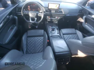 2019 Audi SQ5 Premium Plus with VIN WA1B4AFY3K2007154, listed as a Copart auction lot 82183923 with 76,753 mi miles and . Bid and sale history available at DreamBid. Image 8.