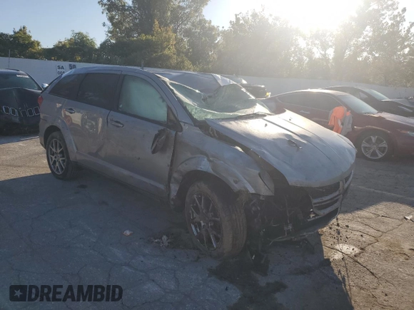 2019 Dodge Journey GT with VIN 3C4PDDEG8KT720054, listed as a Copart auction lot 75457954 with Not Provided miles and Salvage Title. Bid and sale history available at DreamBid. Image 4.