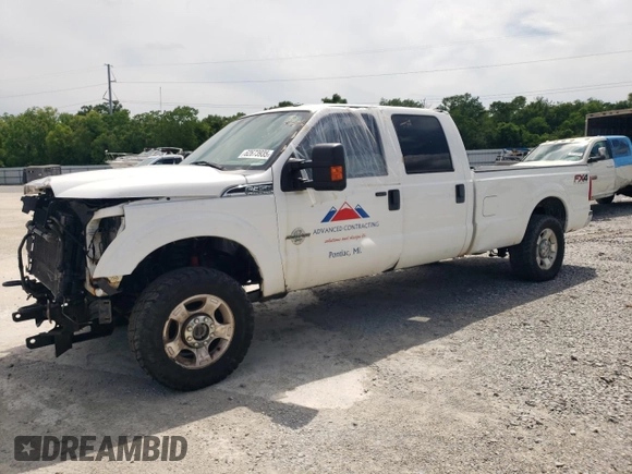2014 Ford F-350 XLT with VIN 1FT8W3BT2EEA62777, listed as a Copart auction lot 62673935 with 144,746 mi miles and Clean title. Bid and sale history available at DreamBid. Image 1.
