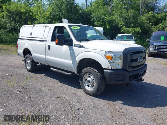 2014 Ford F-250 XL with VIN 1FTBF2B66EEA75168, listed as a IAAI auction lot 42786067 with 194,640 mi miles and . Bid and sale history available at DreamBid. Image 1.