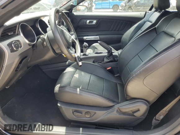 2022 Ford Mustang GT Premium with VIN 1FATP8FF4N5115171, listed as a Copart auction lot 59082155 with 12,475 mi miles and Salvage title. Bid and sale history available at DreamBid. Image 7.