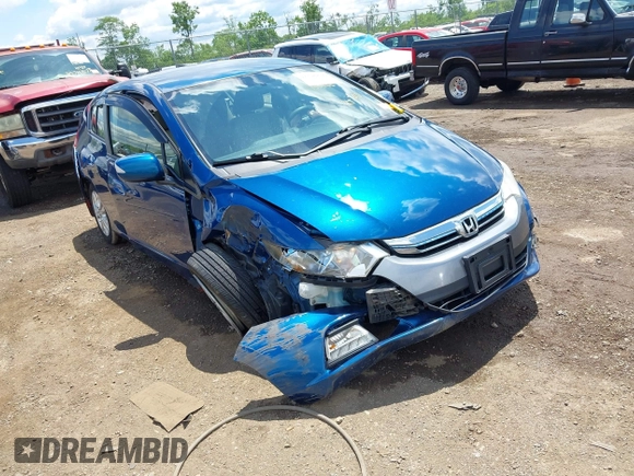 2013 Honda Insight EX with VIN JHMZE2H75DS001093, listed as a IAAI auction lot 42346816 with 153,488 mi miles and . Bid and sale history available at DreamBid. Image 1.