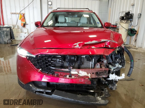 2023 Mazda CX-5 S Premium with VIN JM3KFBDM5P0288650, listed as a Copart auction lot 56188885 with 20,405 mi miles and Salvage Title. Bid and sale history available at DreamBid. Image 5.