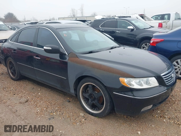 2009 Hyundai Azera Limited with VIN KMHFC46F49A392441, listed as a IAAI auction lot 41285125 with 122,613 mi miles and . Bid and sale history available at DreamBid. Image 1.