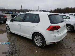 2017 Volkswagen Golf S with VIN 3VW217AUXHM060003, listed as a Copart auction lot 73674472 with 99,208 mi miles. Bid and sale history available at carsss.com. Image 2.