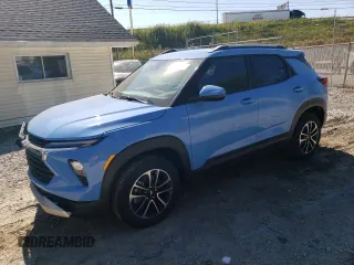 2024 Chevrolet TrailBlazer LT with VIN KL79MRSL6RB148613, listed as a Copart auction lot 69844124 with 3,950 mi miles and Salvage Title. Bid and sale history available at DreamBid. Image 1.