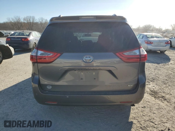 2017 Toyota Sienna XLE Auto Access Seat with VIN 5TDYZ3DC7HS872604, listed as a Copart auction lot 84915364 with 162,500 mi miles and Salvage Title. Bid and sale history available at DreamBid. Image 6.