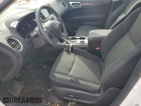 2017 Nissan Pathfinder SL with VIN 5N1DR2MM7HC668223, listed as a Copart auction lot 60263695 with 83,596 mi miles and Clean title. Bid and sale history available at DreamBid. Image 7.