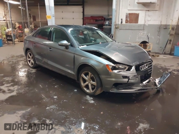 2015 Audi A3 Premium z VIN WAUBFGFF4F1090541, wystawiony jako IAAI lot #41375694 z przebiegiem 99 779 mil mil oraz . Historia ofert i sprzedaży dostępna na DreamBid. Obrazek 1.