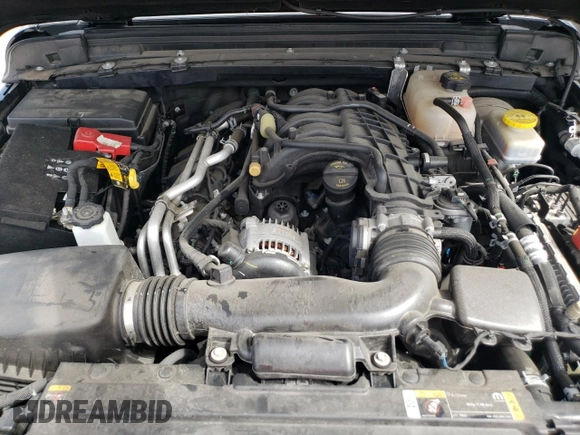 2022 Jeep Wrangler Unlimited Sahara with VIN 1C4HJXEG3NW248021, listed as a Copart auction lot 47555775 with 31,479 mi miles and Salvage Title. Bid and sale history available at DreamBid. Image 12.