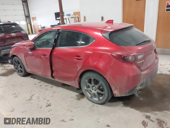 2015 Mazda 3 S Grand Touring with VIN JM1BM1M35F1233107, listed as a IAAI auction lot 41548503 with 141,496 mi miles and . Bid and sale history available at DreamBid. Image 3.