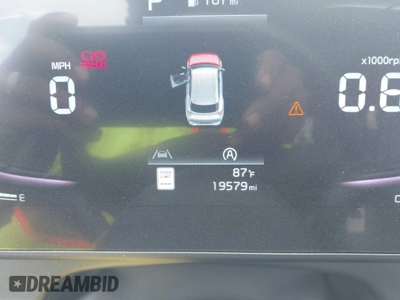 2023 Kia Sportage X-Line with VIN 5XYK6CAF1PG004543, listed as a IAAI auction lot 42145807 with 19,579 mi miles and . Bid and sale history available at DreamBid. Image 15.