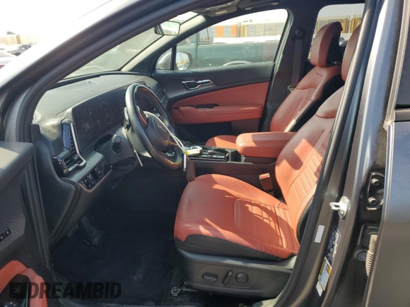 2023 Kia Sportage SX-Prestige with VIN KNDPXCAG0P7037638, listed as a Copart auction lot 58494875 with 43,214 mi miles and Salvage title. Bid and sale history available at DreamBid. Image 7.
