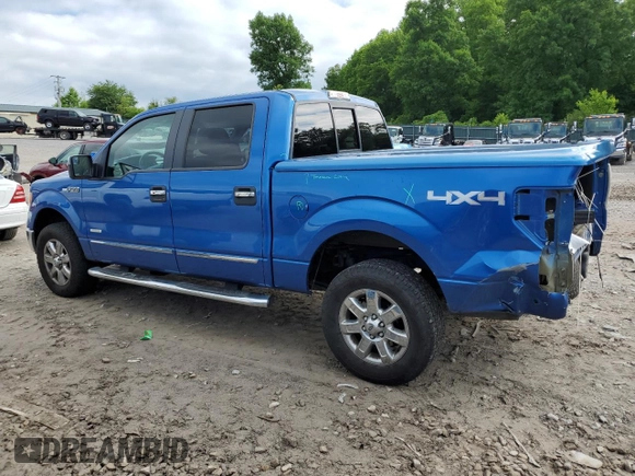 2013 Ford F-150 XL with VIN 1FTFW1ET4DKE90681, listed as a Copart auction lot 56385965 with 165,328 mi miles and Salvage title. Bid and sale history available at DreamBid. Image 2.