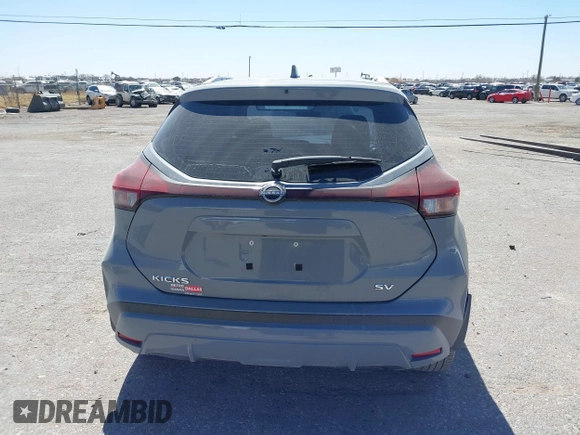 2024 Nissan Kicks SV with VIN 3N1CP5CV3RL472760, listed as a IAAI auction lot 41706169 with 20,160 mi miles. Bid and sale history available at carsss.com. Image 16.