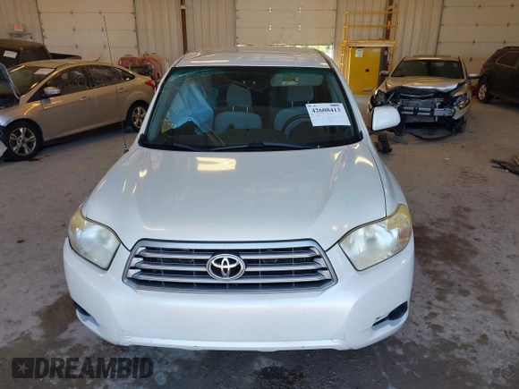 2008 Toyota Highlander with VIN JTEES41A582028404, listed as a IAAI auction lot 42608413 with 225,070 mi miles and . Bid and sale history available at DreamBid. Image 12.