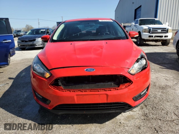 2015 Ford Focus SE with VIN 1FADP3F2XFL336419, listed as a Copart auction lot 52314705 with 105,555 mi miles and Salvage Title. Bid and sale history available at carsss.com. Image 5.