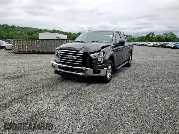 2017 Ford F-150 XL with VIN 1FTEW1EP5HFB19879, listed as a Copart auction lot 60962045 with 96,633 mi miles and Salvage title. Bid and sale history available at DreamBid. Image 13.