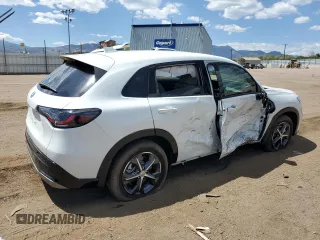 2024 Honda HR-V EX-L with VIN 3CZRZ2H75RM741856, listed as a Copart auction lot 56608415 with 6,141 mi miles and Salvage title. Bid and sale history available at DreamBid. Image 3.