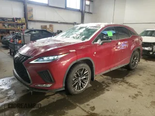 2020 Lexus RX with VIN 2T2YZMDAXLC246059, listed as a Copart auction lot 86268354 with 38,884 mi miles and Salvage Title. Bid and sale history available at carsss.com. Image 1.