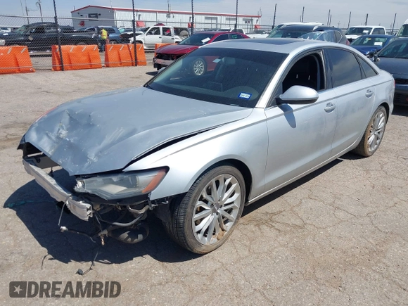 2013 Audi A6 Premium Plus with VIN WAUDFAFCXDN051423, listed as a IAAI auction lot 42249789 with 124,372 mi miles and . Bid and sale history available at DreamBid. Image 2.