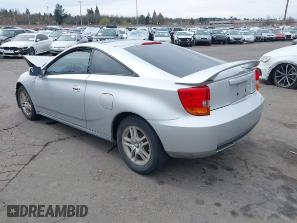 2001 Toyota Celica GT with VIN JTDDR32T410098001, listed as a IAAI auction lot 41820456 with 239,296 mi miles. Bid and sale history available at carsss.com. Image 3.