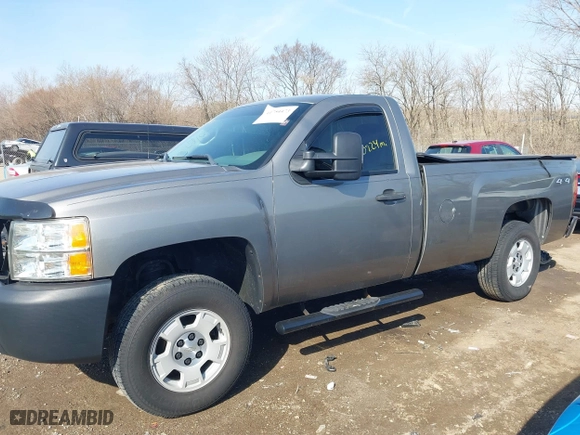 2013 Chevrolet Silverado 1500 Work Truck with VIN 1GCNKPEX2DZ323403, listed as a IAAI auction lot 41754473 with 150,224 mi miles. Bid and sale history available at carsss.com. Image 14.