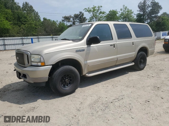 2004 Ford Excursion Limited with VIN 1FMNU43S44ED91995, listed as a Copart auction lot 55255795 with 2,792,255 mi miles and Clean Title. Bid and sale history available at DreamBid. Image 1.