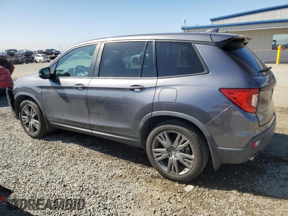 2019 Honda Passport EX-L with VIN 5FNYF7H58KB003906, listed as a Copart auction lot 46312795 with 59,417 mi miles and Salvage Title. Bid and sale history available at carsss.com. Image 2.