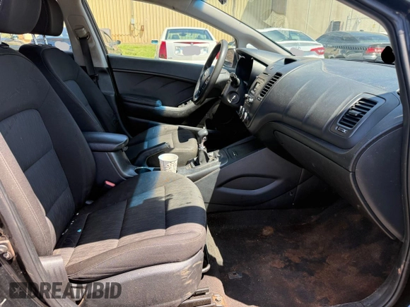 2016 Kia Forte LX with VIN KNAFK4A6XG5583167, listed as a Copart auction lot 54583045 with 139,248 mi miles and Clean Title. Bid and sale history available at carsss.com. Image 5.