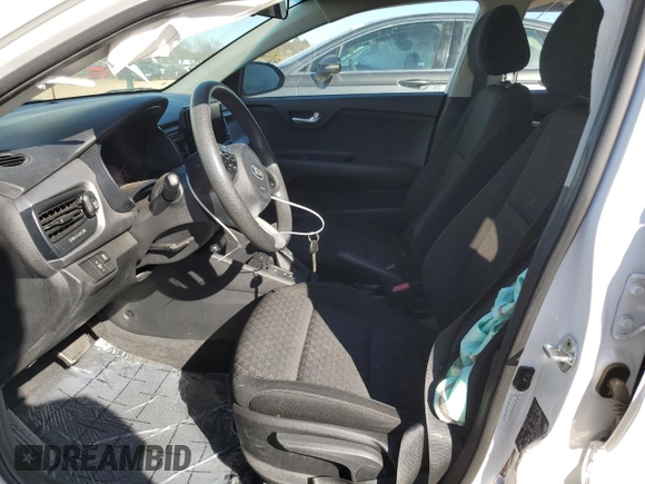 2021 Kia Rio LX with VIN 3KPA24AD1ME412352, listed as a Copart auction lot 48483105 with 70,968 mi miles and Salvage Title. Bid and sale history available at carsss.com. Image 7.